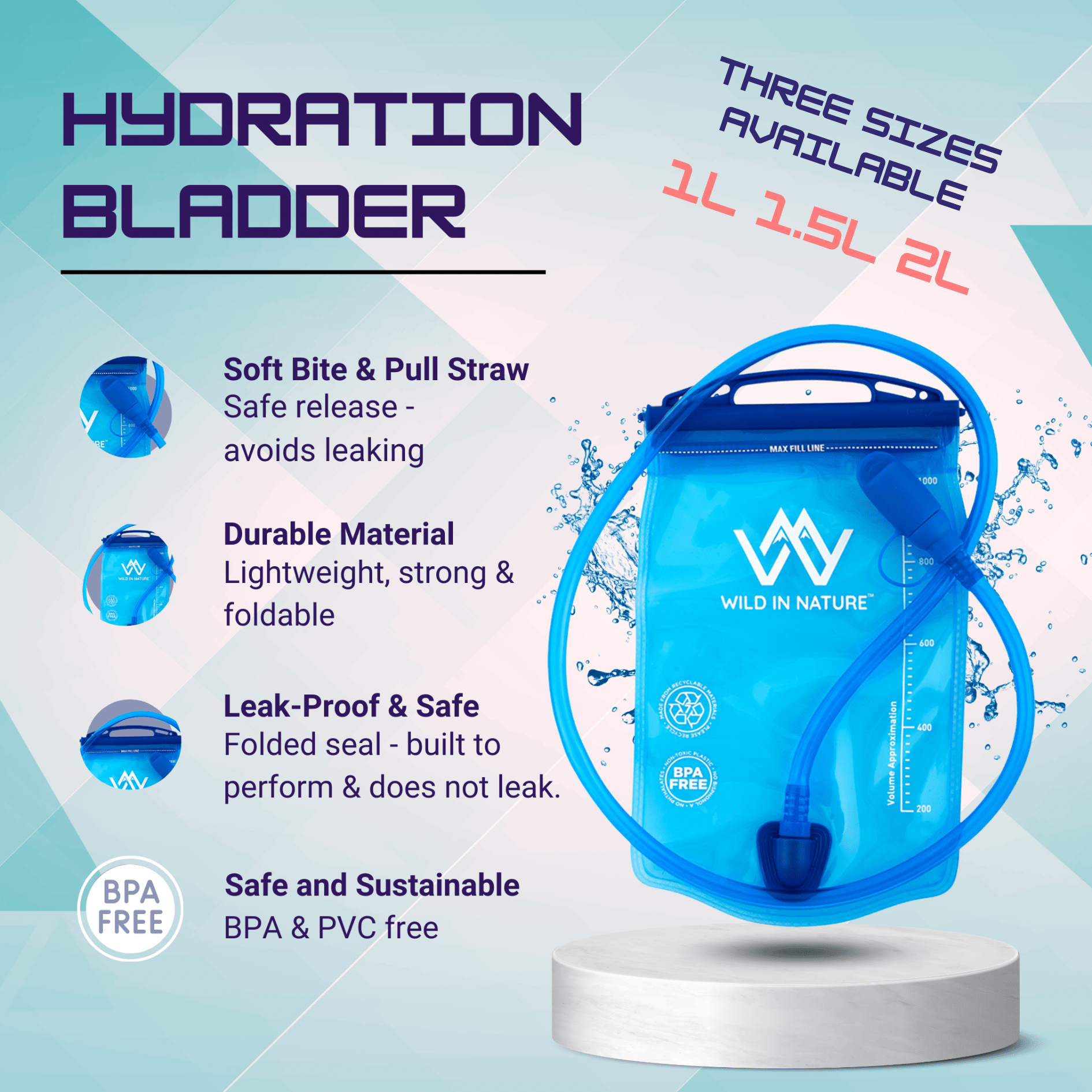 Wild in Nature - Hydration Water Bladders - WILD IN NATURE®