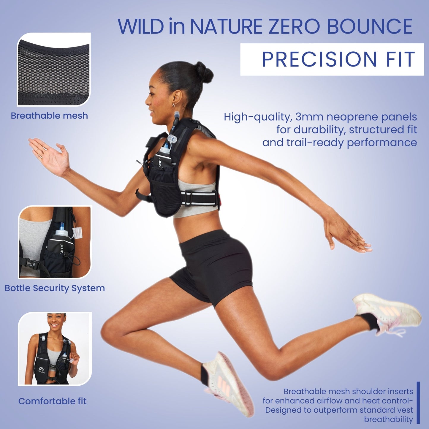 Wild in Nature - LED Running / Hydration Vest - WILD IN NATURE®